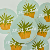 Plant Lady Sticker