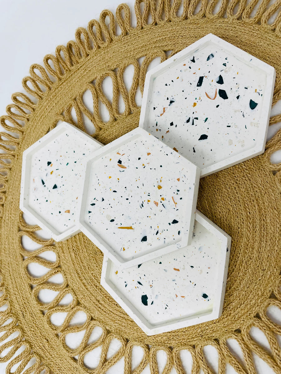 Terrazzo Coasters – Set of 4
