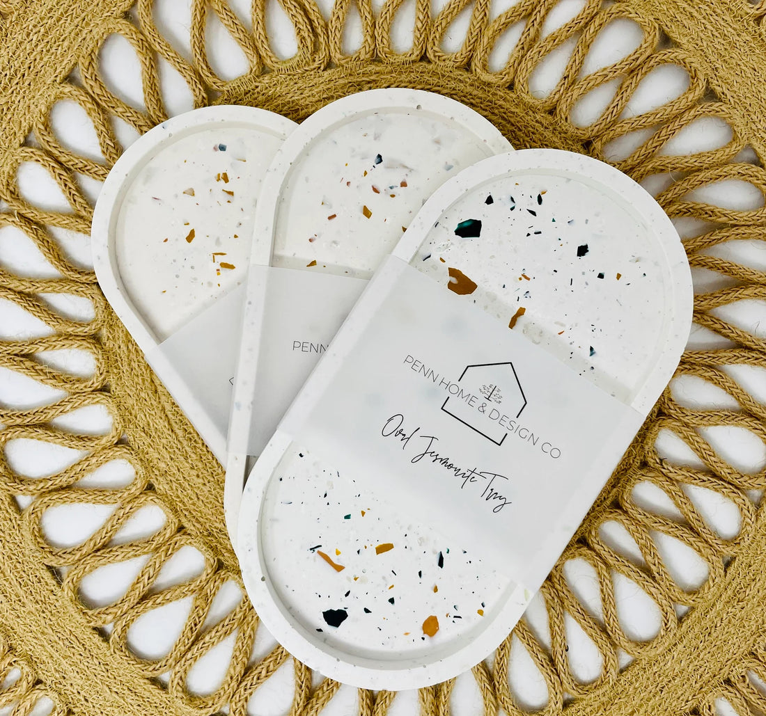 Terrazzo Oval Tray